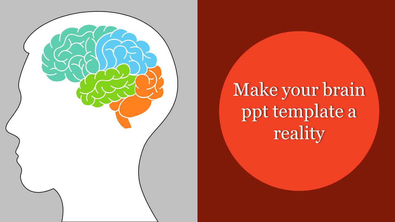 brain ppt template-Make your brain ppt template a reality